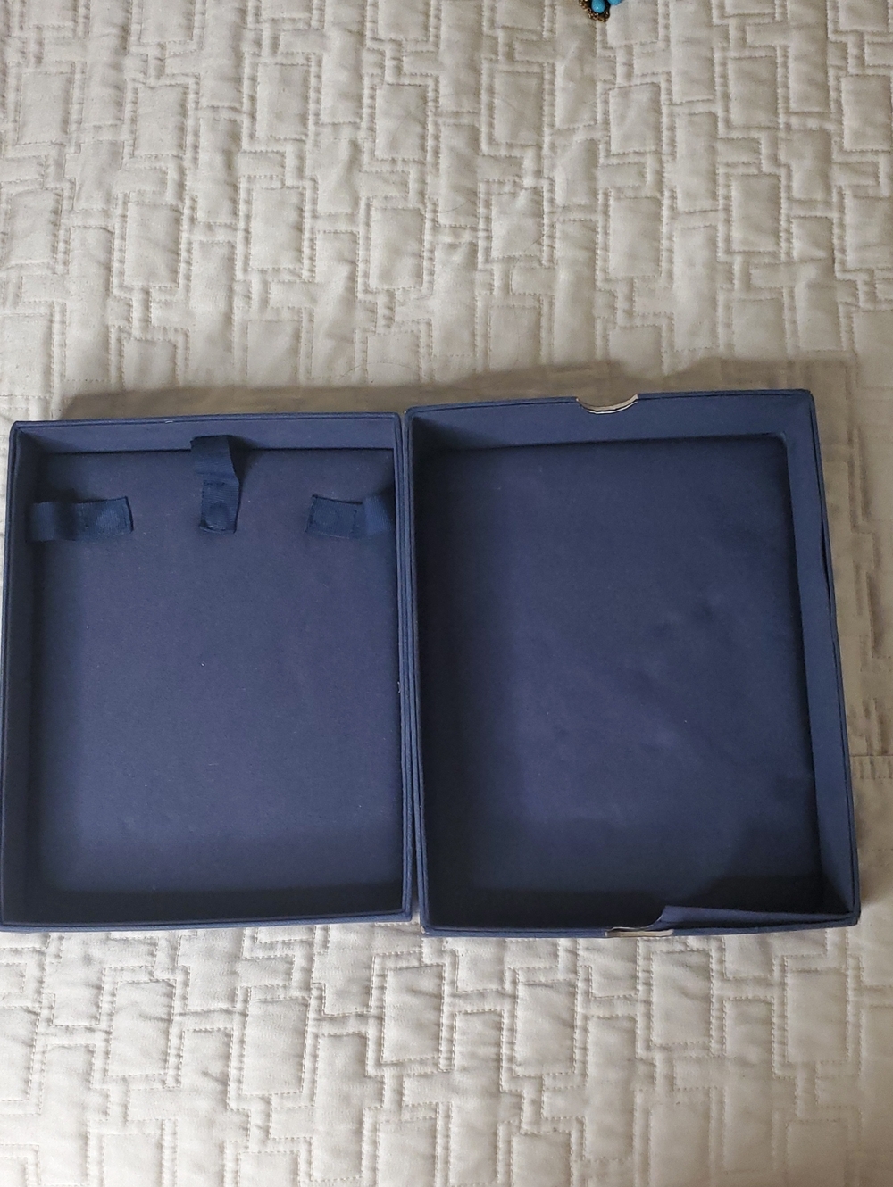Blue Jewelry Presentation Box From Rent The Runway